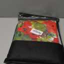 Front Door Mat Indoor Entrance Geranium Basket Decorative Floor Mat Floral Colorful Red Flower Doormat Funny Doormat Cute Rugs for Kitchen 18X30 inch