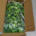 Sggvecsy 6 Pack Artificial Hanging Plants Fake Hanging Plant Faux Hanging Eucalyptus UV Resistant Plastic Plants for Indoor Outdoor Room Wall Wedding Patio Porch Decor