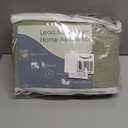 Sage Green Linen Blackout Curtains 84 Inch Length 2 Panels Set for Living Room Bedroom Back Tab Thermal Insulated 100% Black Out Linen Drapes Room Darkening Window Curtains 84 Inches Long