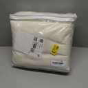 MYSKY HOME Couch Cover for Pets, Beige Couch Covers for 2 Cushion Couch Sofa, Sofa Slipcover Sectional L Shape Chenille Covers for Pets, Throw Couch for Dogs, Kids,71" X118"