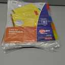 17 x Avery Binder Dividers - 5-Tab Insertable Multicolor Big Tabs for Binders, 1 Set of Dividers (11109)