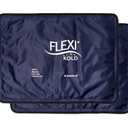 2 FlexiKold Gel Ice Packs (Standard Large: 10.5" x 14.5") - Reusable Cold Pack for Injuries, for Back Pain Relief, Migraine Relief Pad, After Surgery, Postpartum, Headache, Shoulder - 6300-COLD 2 PK