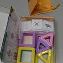 Toddler Girl Toys, Magnetic Tiles 44pcs, Birthday Gifts Ideas for Girls Age 3-5, Magnetic Building Blocks, Magnet STEM Montessori Toddler Kids Christmas Toys Gifts for 3 4 5 6 7 Year Old Girls