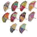 Pack of 10 Handmade Cotton Rajasthani Umbrella For Home Decoration