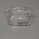 4 Pcs Small Plastic Box, 4x3x1 Inch Mini Clear Storage Containers Box with Lid Small Rectangle Business Card Boxes Plastic Organizer Case for Collecting Sticker Accessories Craft Beads Jewelry Screws