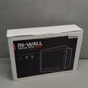 in-Wall Media Box - TV Cable Management Kit, Structured Media Enclosuree, Home Theater Box, Compatible with Roku, Apple TV, Samsung One Connect Mini - WiFi Friendly, Dual Purpos, White-9"