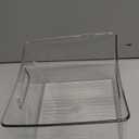 iDesign Pantry Storage Bin with Handles for Kitchen Cabinets or Fridge - Clear - Made in USA