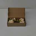 IPOPU Ranunculus Artificial Flowers 2 Bouquets Mini Cream Fake Flowers 12PCS Small Faux Ranunculus Decorative Flowers for DIY Wedding Bouquet Bridal Shower Filler Flowers Decorations (Cream)