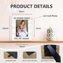 Beliran Nonna Gifts Picture Frame 5x7, Grandma Photo Frame, Christmas Mothers Day Birthday Gifts for Nonnas, My Favorite People Call Me Nonna Wooden Picture Photo Frames for Desk Home Room Decor