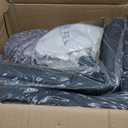 BestOffice Bar Stools Set of 2, Adjustable PU Leather Swivel Barstools, Modern Counter Stools with Back and Footrest, Counter Height Barstools for Bar, Kitchen and Dining Room (Black)