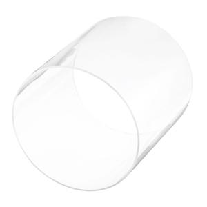 Clear Plastic Rigid Pipe 8 x 10 In Acrylic Tube Round Polycarbonate Tubing