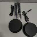 EppieBasic Cordless Table Lamp, Cordless Rechargeable Table Lamp Black 2 Pack Portable & Minimalist Design-Battery Powered, 3 Colors Stepless Dimming Metal Touch Lamps for Living Room, Dining, Desk