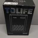 ToLife Dehumidifier for Home, 1000 sq.ft Dehumidifiers for Basement Bedroom Bathroom with 95 OZ Water Tank, Auto Shut Off 7 Colors LED Light, Black