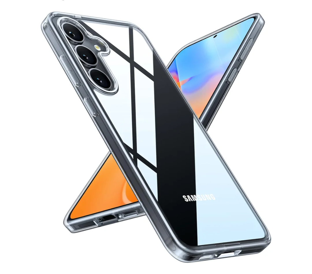 TORRAS Guardian Shockproof for Samsung Galaxy S25 Case, [12FT Military Grade Drop] Thin & Soft Touch for Samsung S25 Case, Transparent Protective Slim Case for Samsung S25, Diamond Clear