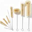 Masthome 9 Pieces Bottle Brush Set, Long Handle Bottle Cleaner for Washing Narrow Neck Wine/Beer Bottle, Hummingbird Feeder, Baby Bottle, Sports Bottle, Thermos, Flask