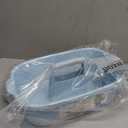 Large Cleaning Supplies Caddy Portable Shower Basket Supply Organizer with Handle Plastic Bucket Tool Storage for Bathroom, Bedroom, Kitchen, College Dorm, Garden, Blue