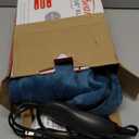 Sunbeam XL Renue Contoured Heating Pad, 25" x 25", For Neck & Shoulder Pain Relief with Auto Shut Off, Moist Heating Option, Machine-Washable, Gifts For Mom & Wife, Lakeshore Blue (25x25 Inch (Pack of 1))