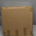 1 Pcs Extra Large Black Square Planter Box Outdoor 17" L x 17" W x 18" H Heavy Galvanized Steel Planters with Drainage Holes Divider for Patio Porch Tall Plants