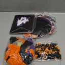 Happy Halloween Banner Paper Honeycomb Ball Swirl Streamers Circle Confetti Dots Balloons Pumpkin Ghouls Bat Cat for Halloween Party Decorations Indoor Outdoor Wall Door Decoration