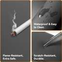 2PS seat Belt Cover pad,Faux Leather Seatbelt Covers Strap Shoulder Cushion for Driver Accessories,Backpack, Shoulder Bag (Black)