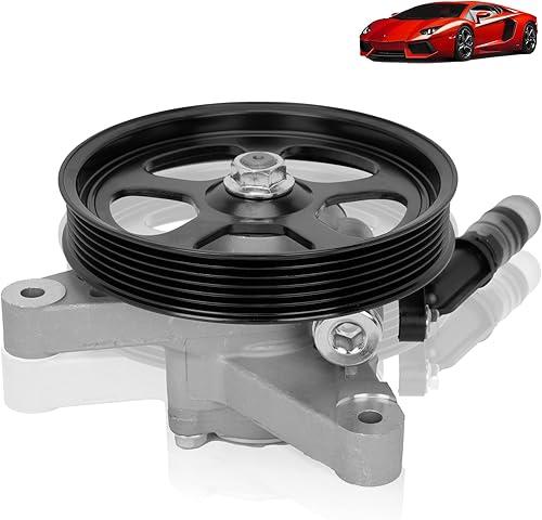 Power Steering Pump with Pulley Fits for Honda Odyssey 20052010, Pilot 20052008, Acura MDX 20072013 Automotive Replacement Power Steering Pumps replaces 56110RGLA01, 56110RGLA03, 215442