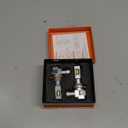 [2026 Upgraded] 90 05 LED Light Bulbs for Cars, 6500K Cool White, 75,000LM, 1:1 Halogen Beam, All-in-One Mini Design, Canbus Ready, Plug and Play, IP68 Waterproof, Fog Light, Pack of 2