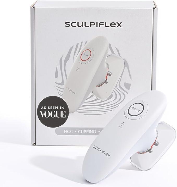 SCULPIFLEX  The Original Massage Tool to Help Improve Appearance of Firm Skin on Stomach and Thighs, Patented Technology, Gentle on Skin, Easy to Use