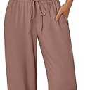 Trendy Queen Womens 2 Two Piece Set 2026 Summer Workout Vacation Gym Clothes Spring Fashion Lounge Matching Airport Travel Outfit Resort Wear Fitness Athleisure Clothing, Mauve Rose