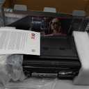 QFX J-220BT Boombox MP3 Conversion from Radio to Cassette with 4-Band (AM, FM, SW1, SW2) Radio with Bluetooth, Rechargeable Battery, Dual 3 Speakers, Built-in Microphone, Recorder, 3-Band Equalizer (Black)