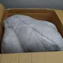 Sasttie Cooling Pregnancy Pillows for Sleeping, U Shaped Full Body Pillow with Removable Cover, Pregnant Women Must Haves, Maternity Essential, Light Grey