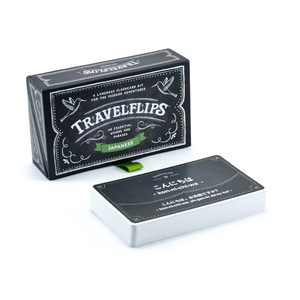 Japanese Flash Cards - Learn Japanese Language Vocabulary Words and Phrases - Basic Sentences for Beginners - Gift for Travelers, Kids, and Adults by Travelflips