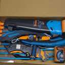 JOYIN LED Bow and Arrow for Kids, Light Up Archery Toy Play Set with Suction Cups Arrows, Targets & Arrow Case, Indoor and Outdoor Hunting Play Gift Toys for Boys Girls 6-12 (Navy Blue)