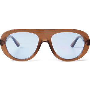 ADE WU Trendy Aviator Sunglasses Retro 70S 80S Oversized Pilot Sun Glasses