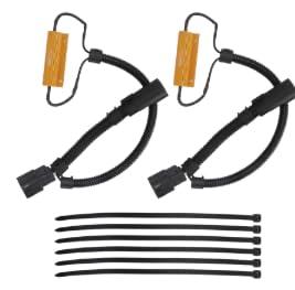2Pcs Tail Light Conversion Harness, LED Taillight Wiring Adapter Fits for 2020-2024 Silverado Sierra NOT for 2019 Models Halogen to LED Adapter with Load Resistors