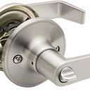 Copper Creek AL1230SS Avery Privacy Door Lever, Satin Nickel