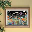 2 x 5D Diamond Painting Kits for Adults Beginners 2 Pack Flower DIY Diamond Art Kits with Tools Full Drill Round Diamond Dots Craft paint by diamonds Gem Art for Home Wall Decor Gifts (16"x12") (DP1799)