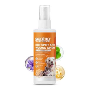 PUAINTA Hot Spot Spray for Dogs, Upgraded Quantum Silver Skin Spray for Dogs, Itch Relief and Hot Spot Treatment for Dogs, Supports Skin Infections and Irritations for All Animals, 2oz