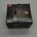 Globe Electric Holden 1-Light Matte Black Plug-In or Hardwire Wall Sconce