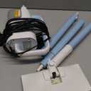 7-in-1 Steam Mop, 1200W Rotated Steam Cleaner for Home, 2 Modes, 400ML Removable Tank, 23FT Cord, 2 Washable Pads, Multi-Surface Steamer for Hard Floor, Laminate Floor, Tiles Cleaning (Peacock Blue)