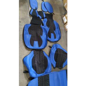 10 Pcs Car Seat Covers, Color Blue & Black