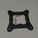 Lakapre Intake Manifold Carburetor Heat Insulator Gasket 9265 for Edelbrock Performer - Compatible with Holley 4150 Carburetors Dual Plane Open Center Design to Prevent Fuel Boiling and Heat Soak