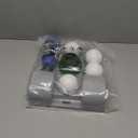 QDRAGON 2 in 1 T Ball Sets for Kids 3-5, 5-8, Tee Ball Set with Automatic Pitching Machine/Adjustable Batting Bat & Stand/6 Balls, Baseball Toys Outdoor Sport for Toddlers Boys, Blue