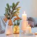 Christmas Tree Decorations, Christmas Tree Ornaments Set for Crafts Hanging Decorations with Twine for Winter Home Tree Garland Christmas Decoration (The Deer)