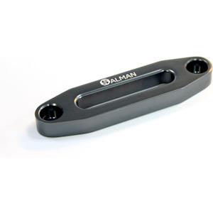 SALMAN 3500lbs Aluminum Alloy 6061 Fairlead 4-7/8" (124mm) Hole Spacing for UTV/ATV Winch Accessory Gray