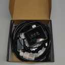 Automatic Reptile Mister for Reptile Tank Smart Reptiles Mister System with Timer 360 Nozzles, Silent Terrarium Misting System Humidifier for Chameleons, Snakes, Frogs Smart Spray Control