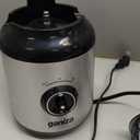 Ganiza Juicer Machines, Slow Masticating Juicers with Large Feed Chute for Whole Fruits & Vegetables, Cold Press Juicer with 3 Replace Filters for Batch Juicing, Easy to Clean, BPA Free(Silver)