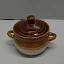 LE TAUCI French Onion Soup Bowls with Handles, 16 Oz Ceramic French Onion Soup Crocks Oven Safe Serving Bowls for Soup, Chili, Beef Stew, Cereal, Pot Pies, Set of 4