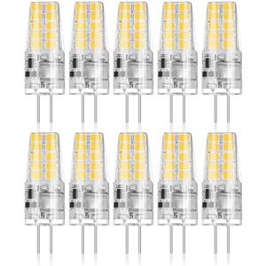 BUBO 9 Pack G4 LED Bulb 2W Equivalent 30W 3000K Warm White 250 Lumens 360°Beam Angle, T3 Halogen Bulb Replacement Landscape Bulbs, AC/DC 12V Led Lights G4 Bi-Pin Base for Outdoor Landscape Lighting