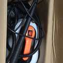 BEAMNOVA Steam Cleaner Electric Household Steamer High Pressure Multipurpose Rolling Cleaning Machine for Carpet Upholstery Floor Car Detailing Home Inside Water Container with Roller, White