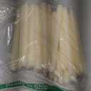 flamecan Ivory Taper Candles, Set of 20 Unscented and Smokeless 10 Inch Taper Candles Long Burning, Paraffin Wax with Cotton Wicks for Burning Approxinately 7-8 Hours Time